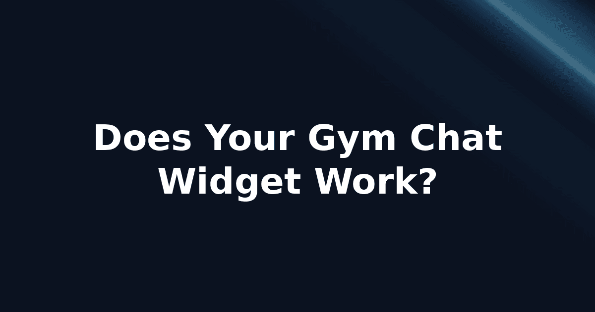 Chatbot auf der Fitnessstudio-Website: Nutzen und Einsatz