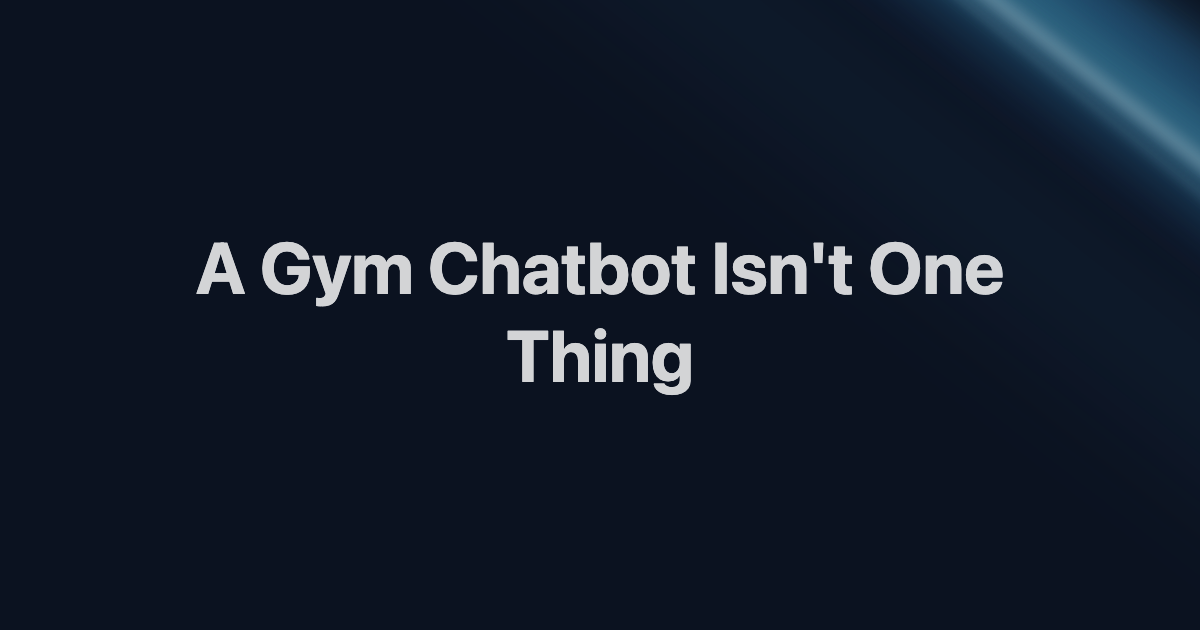 AI Chatbot for Gyms: A Buyer's Guide for Studios